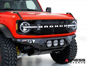Ford Bronco Front Bumper - ADD - Bomber - Rigid Lights Ford Bronco Front Bumper - ADD - Bomber - Rigid Lights